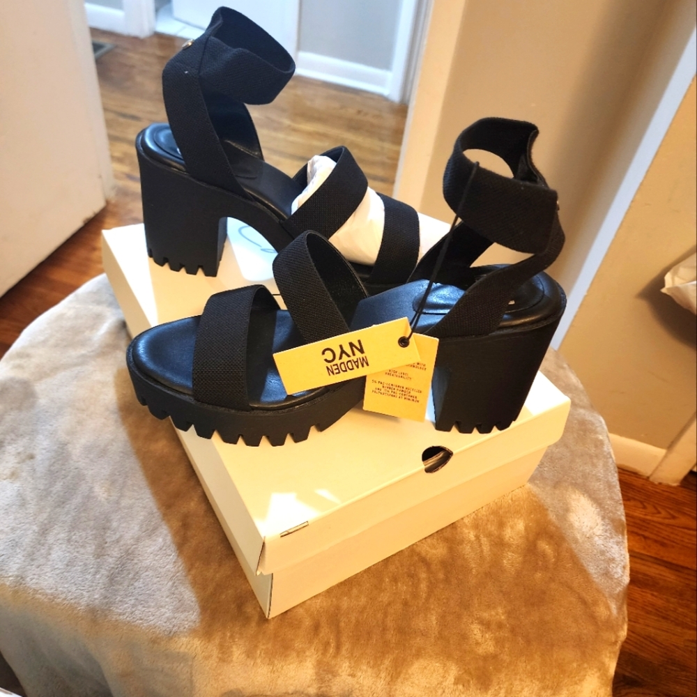 Black Women's Platform Sandals
